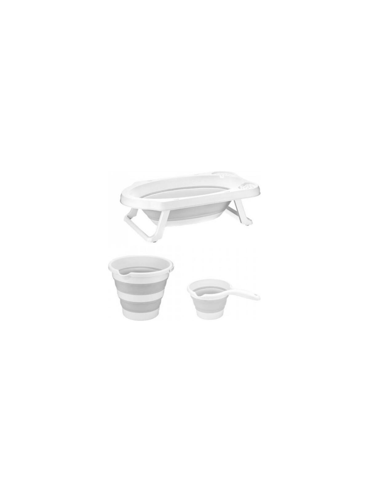 Sevi Katlanabilir Banyo Seti Gri 368-13