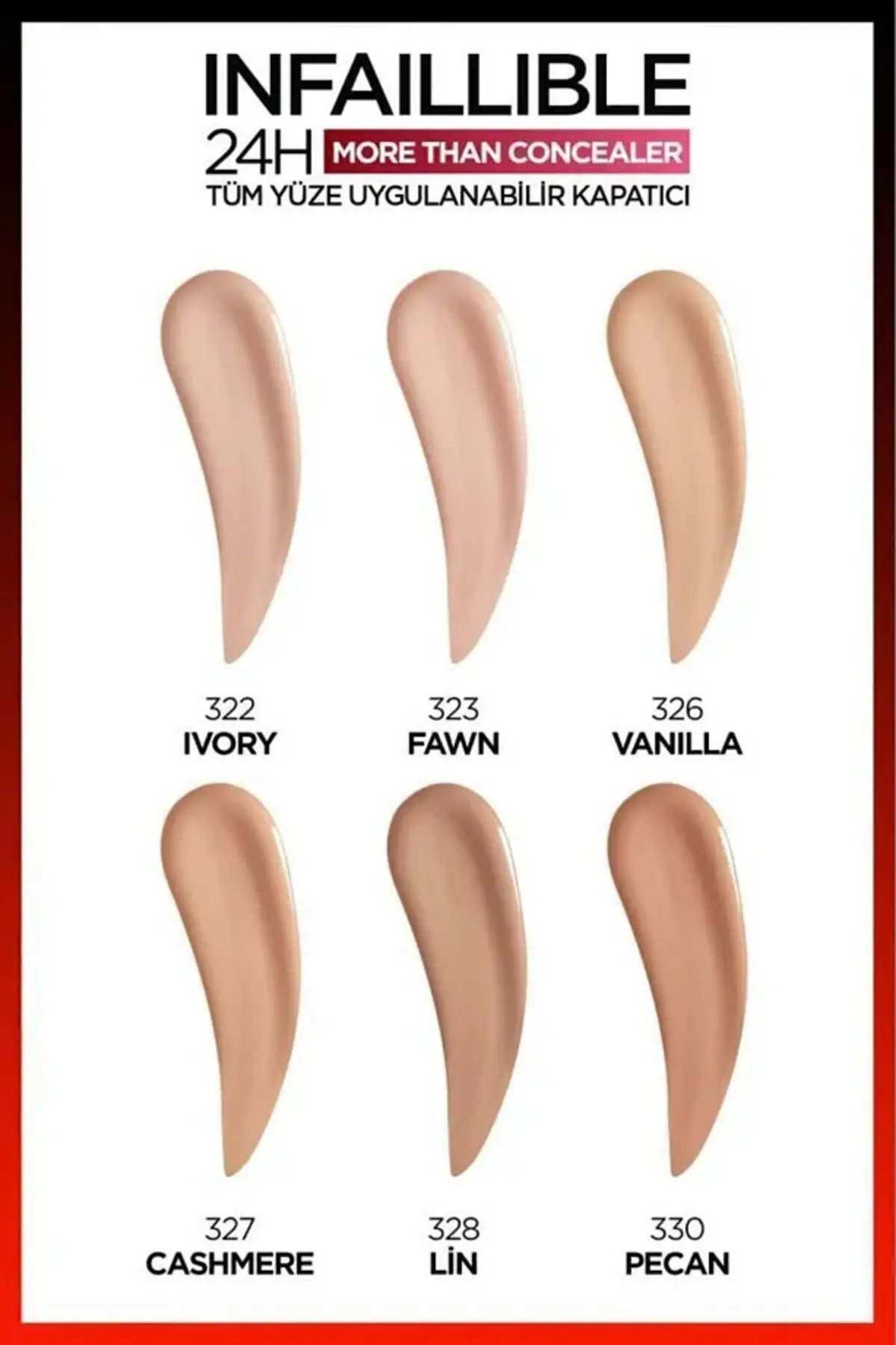 Loreal Paris Kapatıcı İnfaillible No:330