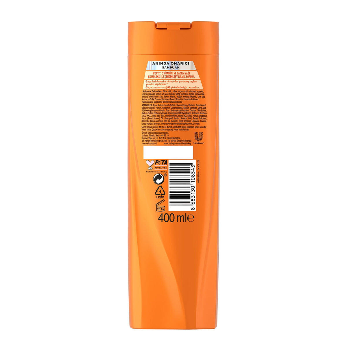 Elidor Şampuan Anında Onarıcı 400Ml