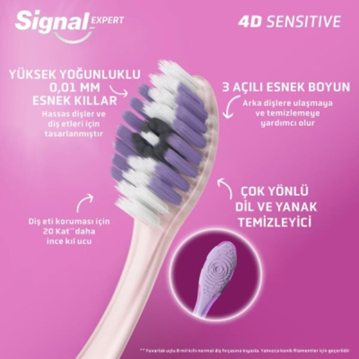 Signal Diş Fırçası 4D Sensitive