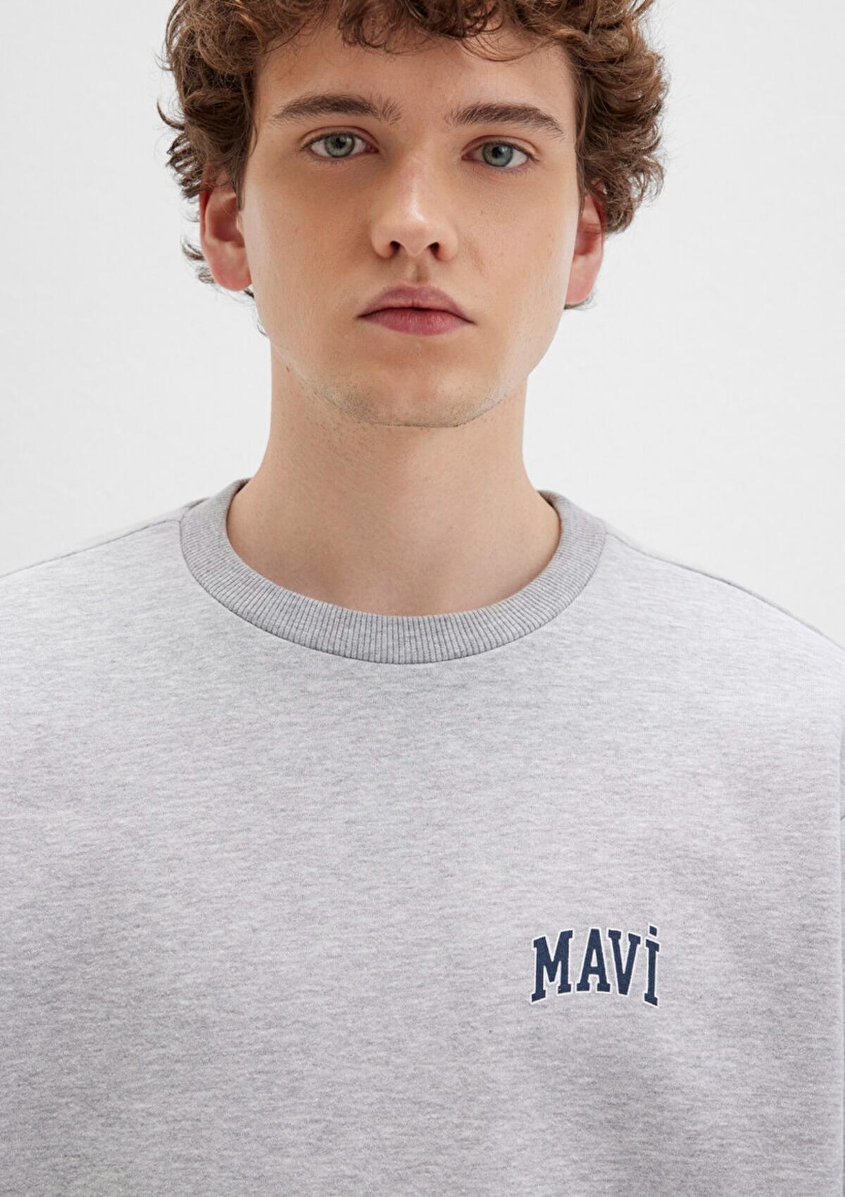 Mavi Sweatshirt M0611716-80018 Gri