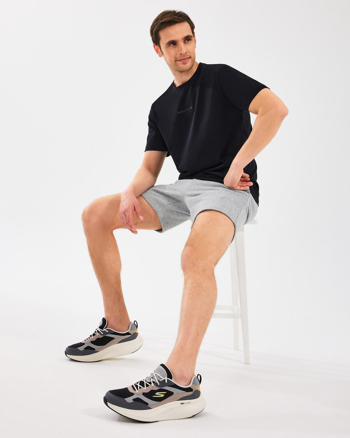 Skechers Essential T-Shirt S2510017-013 Siyah