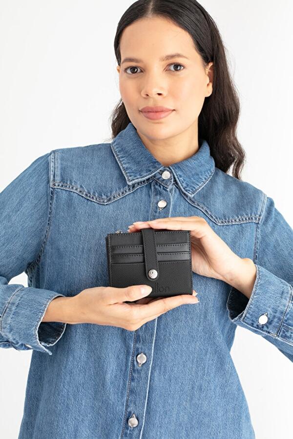 United Colors Of Benetton Kadın Cüzdan BNT_1657 Siyah