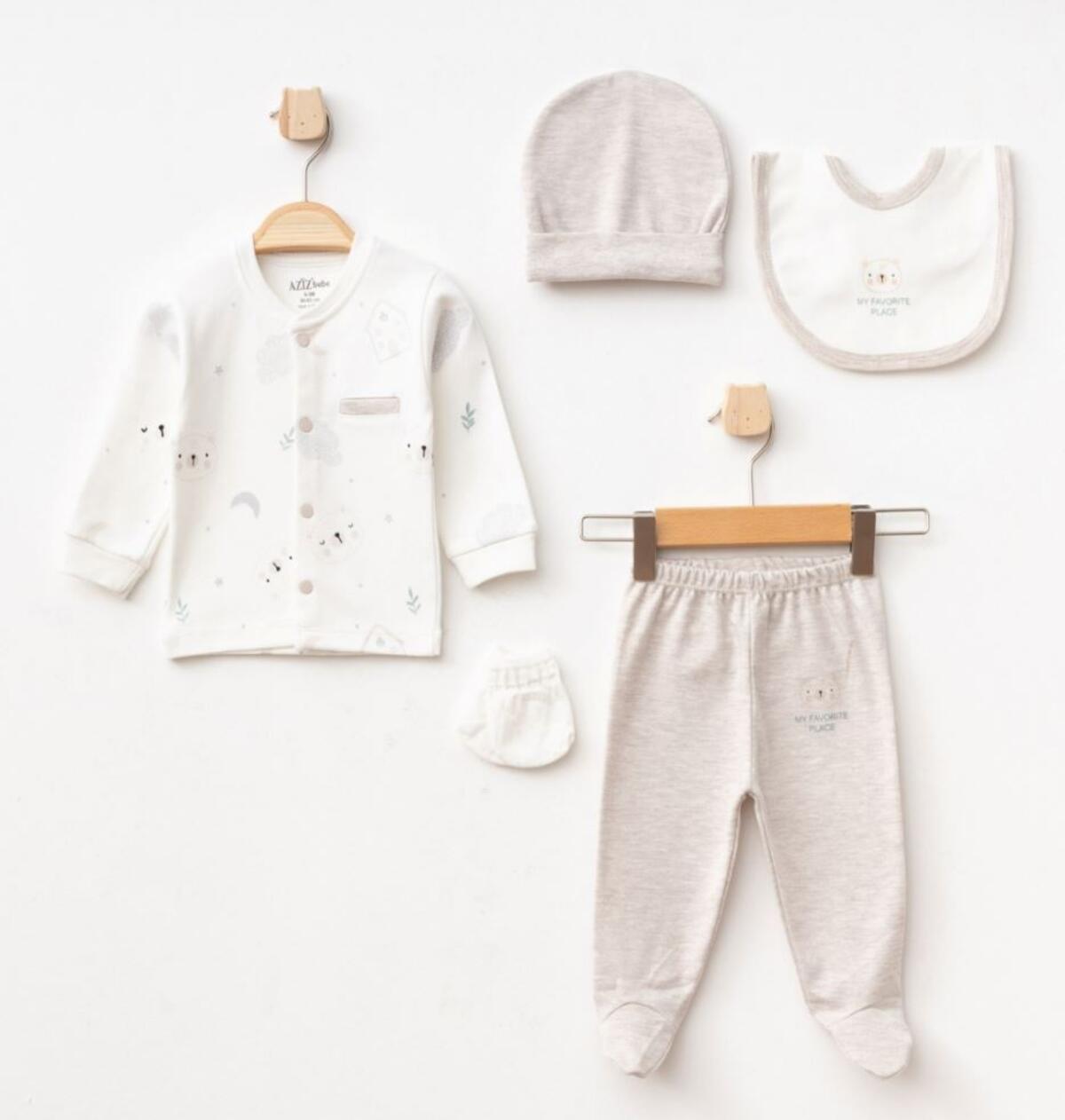 Aziz Bebe 5Li Set 5334 Bej