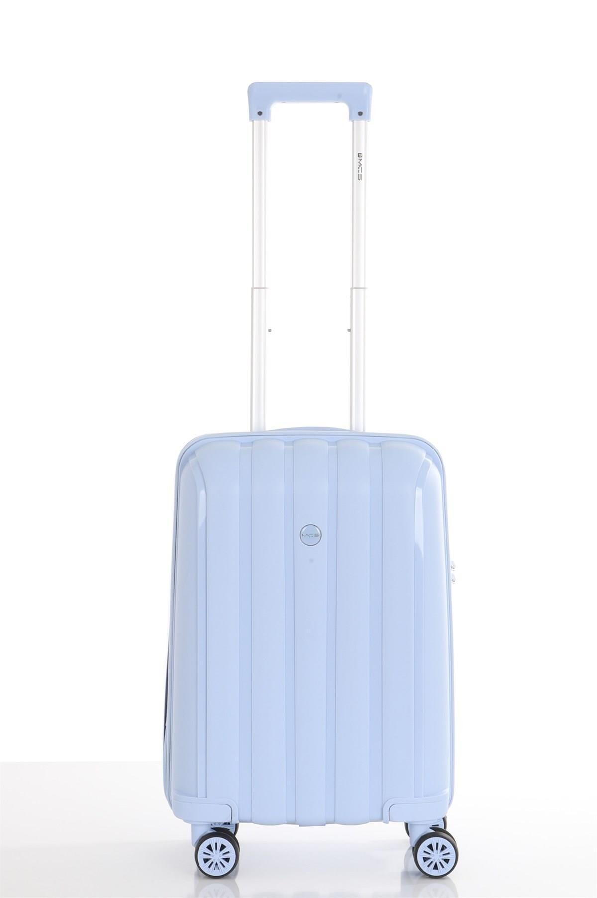 Mçs Pp Valiz V374 Sky Blue Küçük Boy