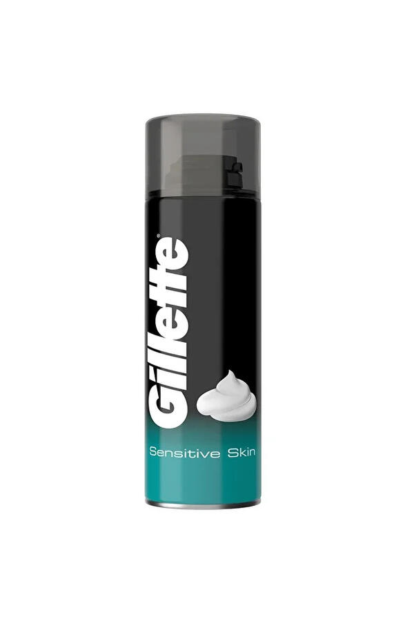 Gillette Traş Köpüğü Hassas Ciltler 200Ml