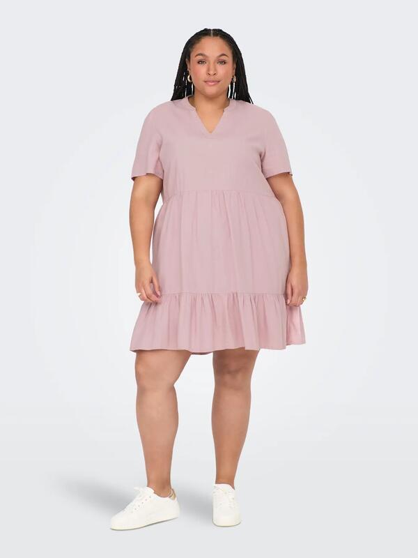 Only Carmakoma Elbise 15311976 Pembe