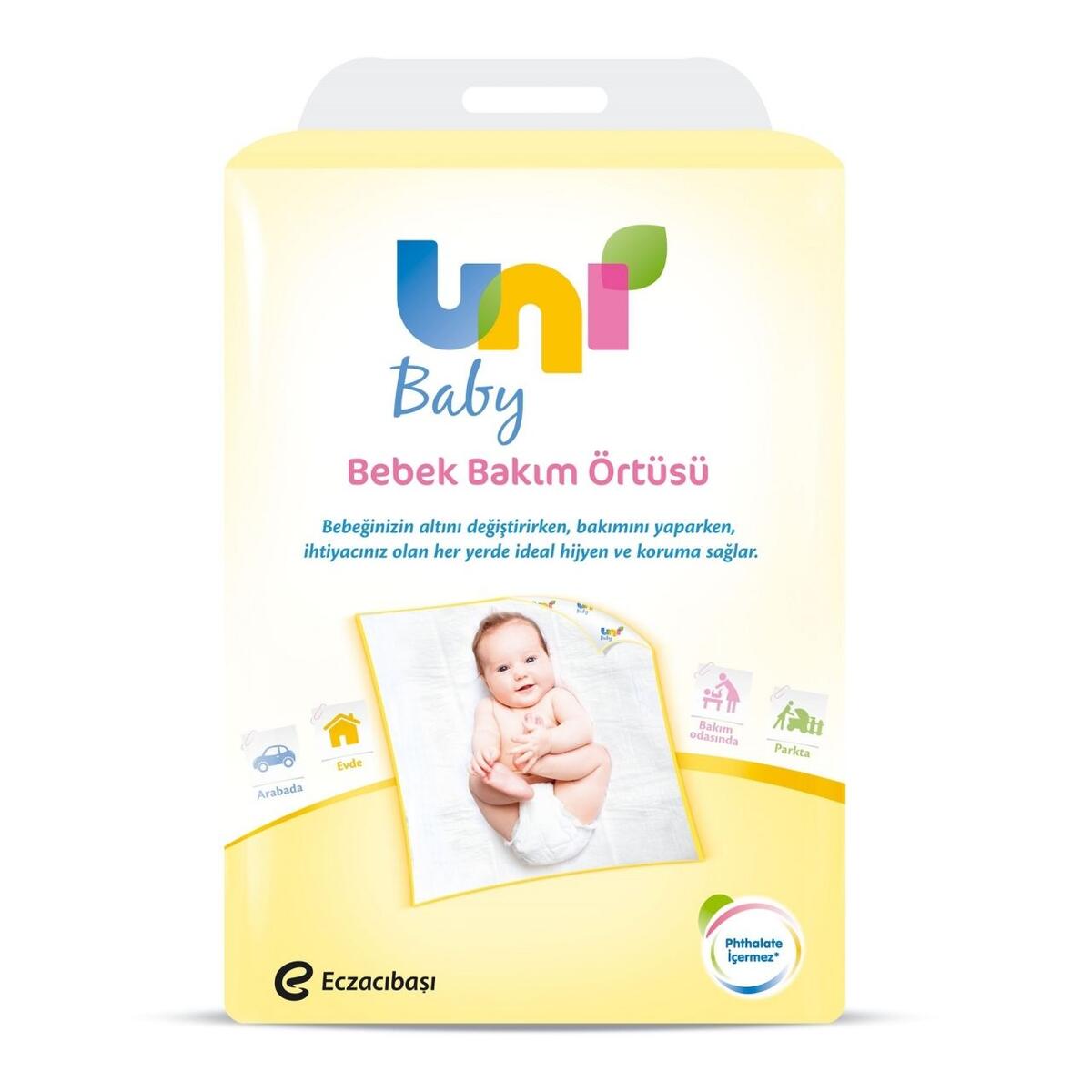 Uni Baby Bebek Bakım Örtüsü 60*60