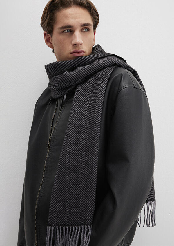 Mavi Atkı M0912301-900 Siyah