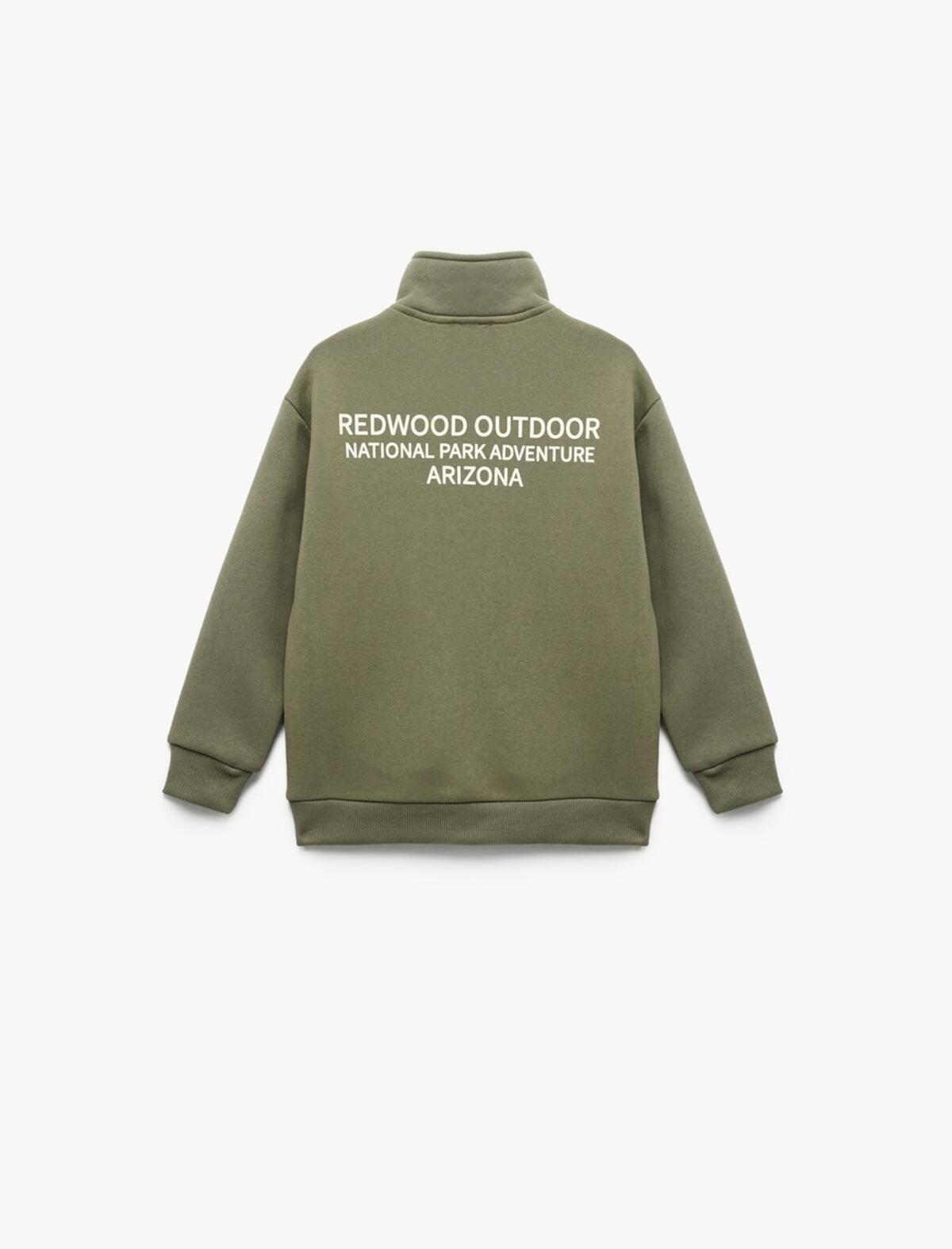 Koton Sweatshirt Erkek Çocuk 6WKB10056TK Haki