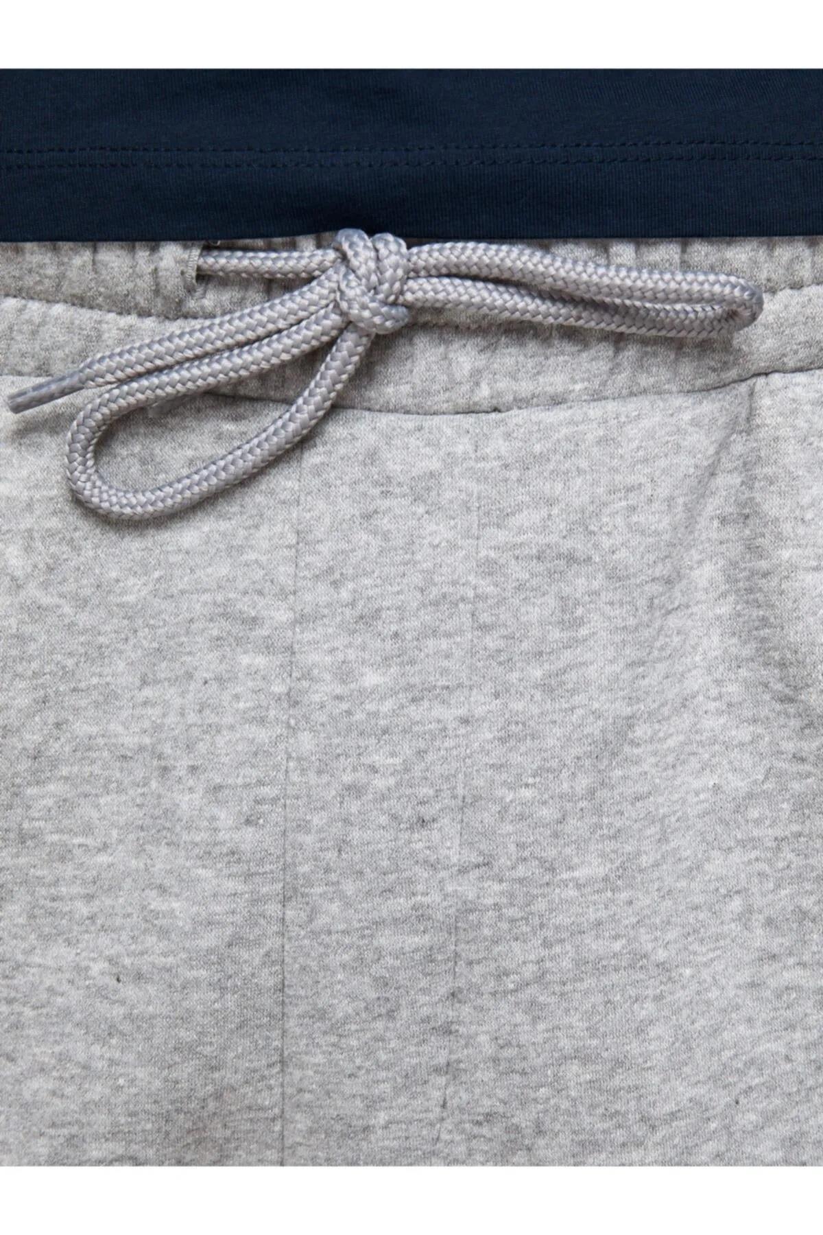 Jack&Jones Eşofman Alt 12178421 Açık Gri XL