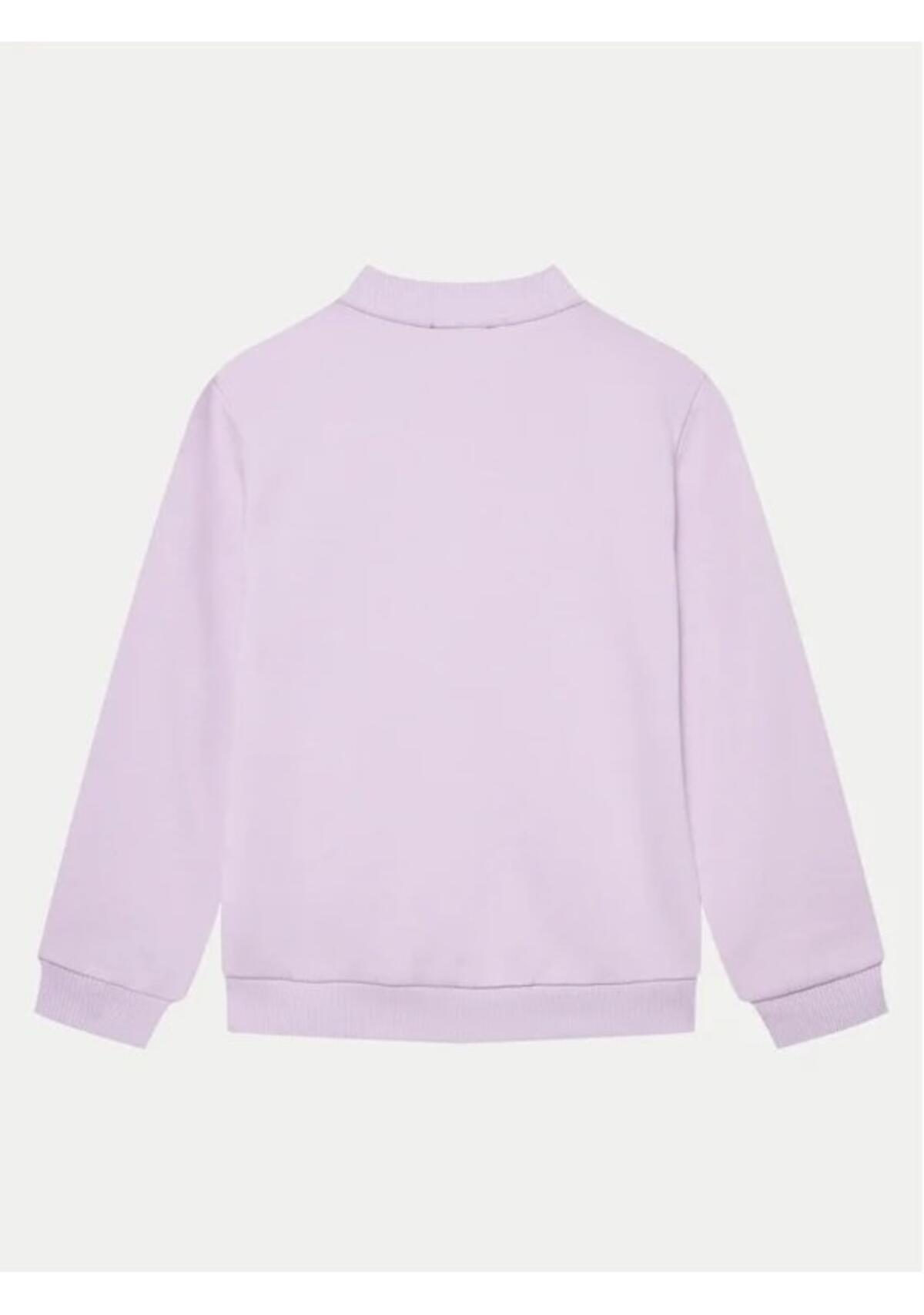 Benetton Sweatshirt Kız Bebek 3J70G5037 Mor
