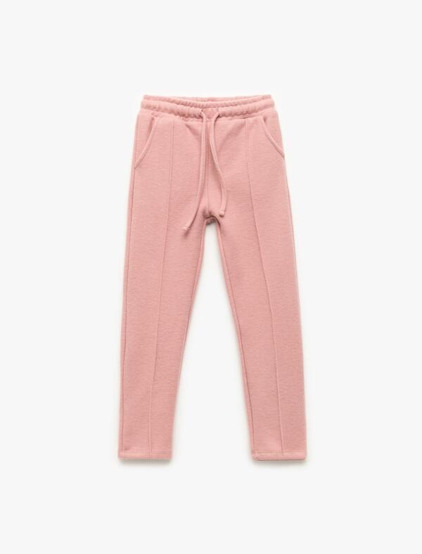Koton Pantolon Kız Çocuk 6WKG40027AK Pembe