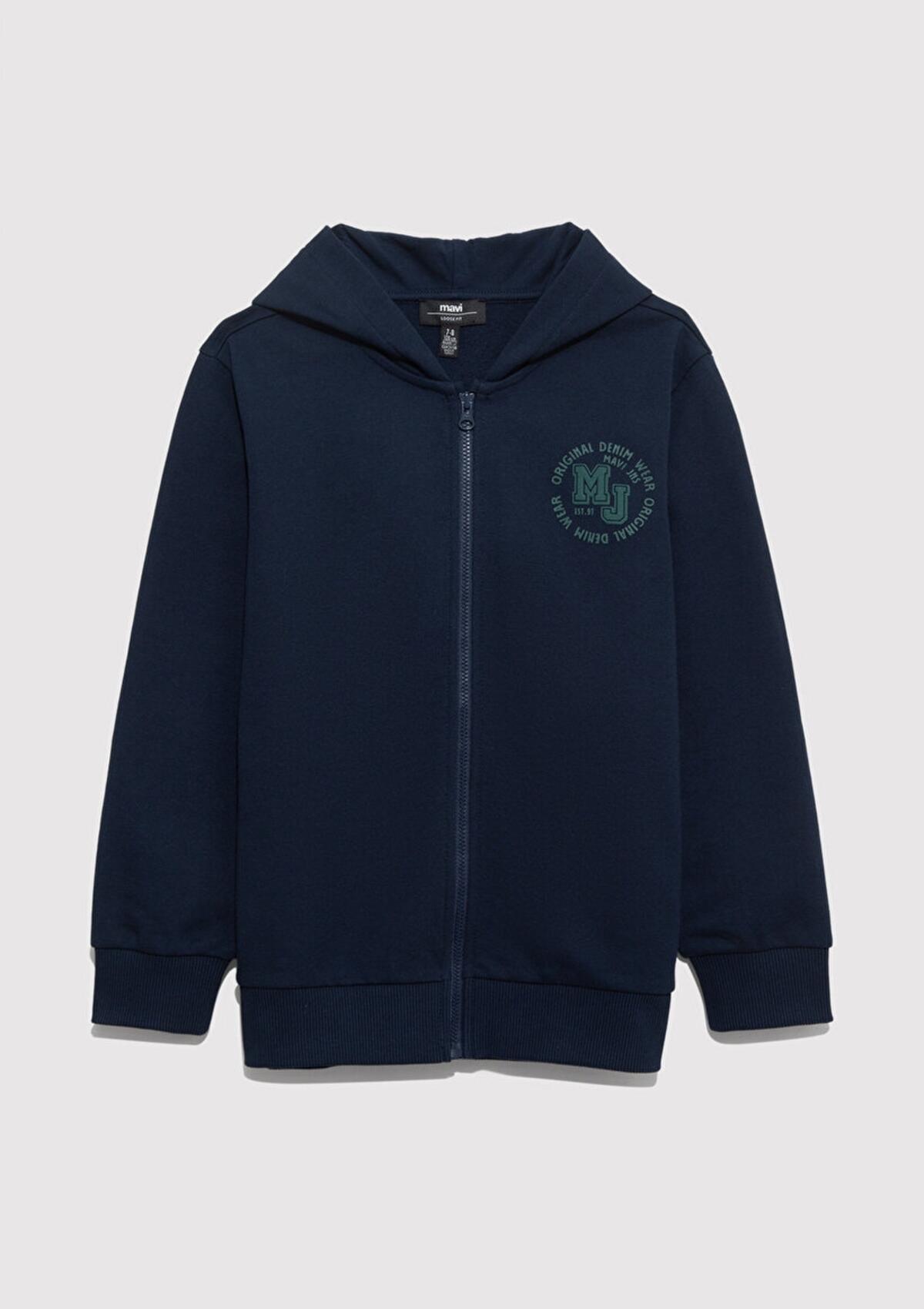 Mavi Sweatshirt Erkek Çocuk M6S10127-82318 Lacivert