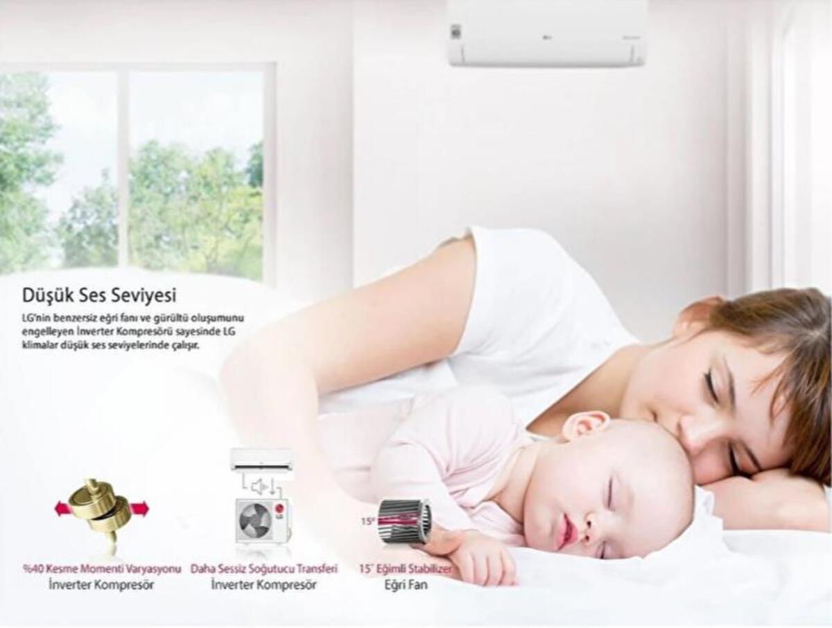 Lg Klima Dual Plus S3NM12JA2FA 12000Btu