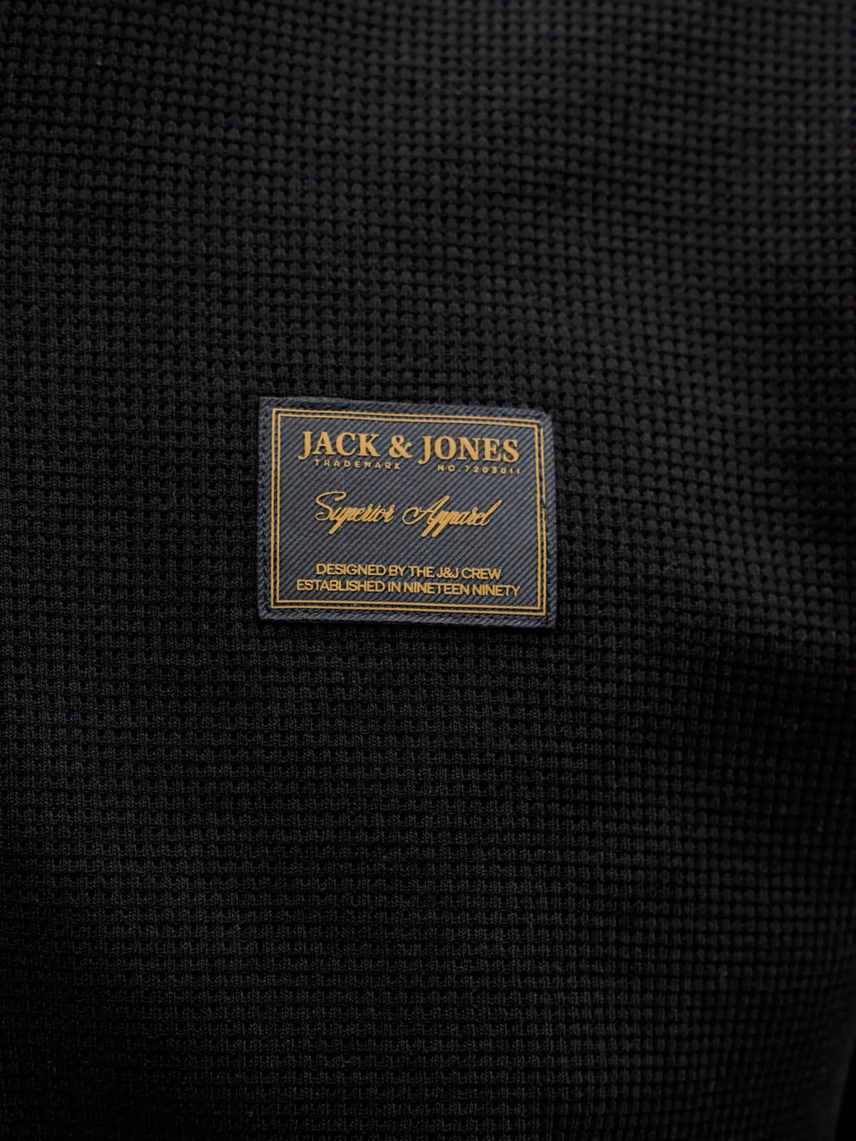 Jack&Jones Erkek Tişört 12294713 Siyah