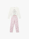 Koton Pijama Takımı 6WLK40148MK Ekru Desenli Koton Pijama Takımı 6WLK40148MK Ekru Desenli
