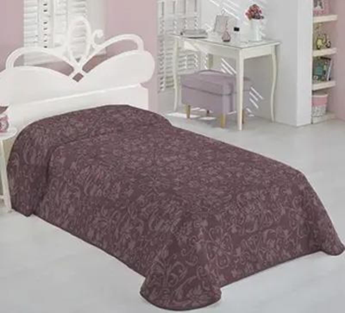 Dinarsu Battaniye 160*220 Emb. Viz. Kut. Romance Decorose