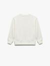 Koton Sweatshirt Kız Çocuk 6WKG10052AK Ekru