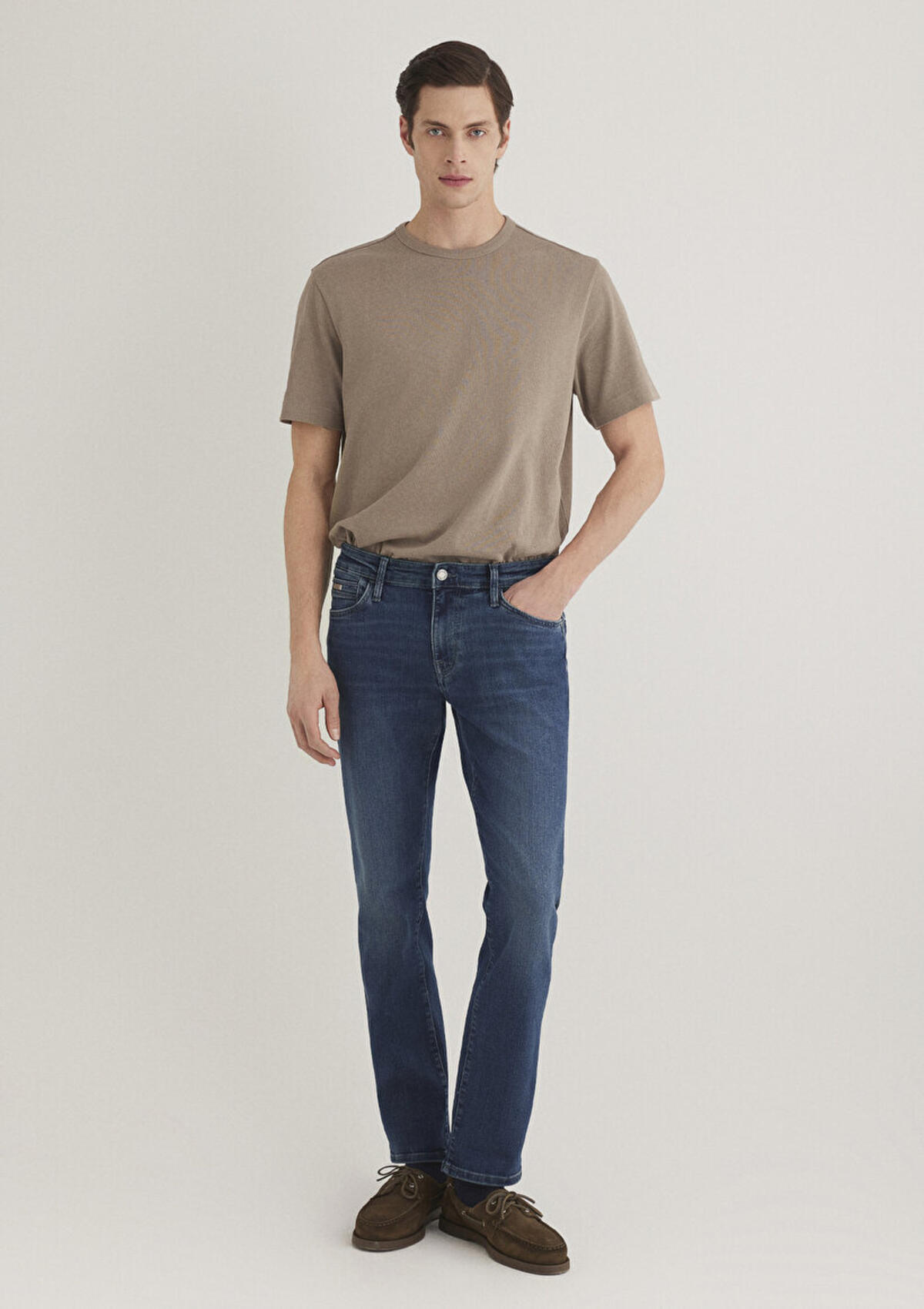 Mavi Pantolon Martin Dark Vintage M0037888222 Koyu Mavi