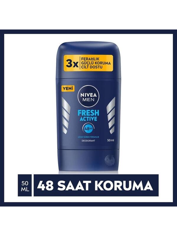 Nivea Men Erkek Stick Fresh Active 50Ml