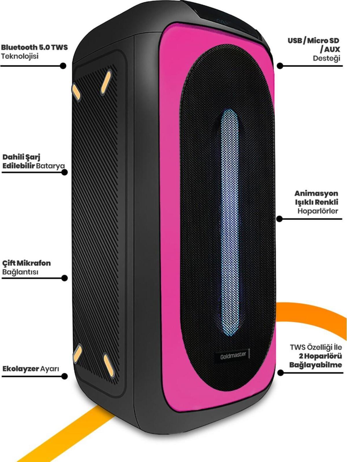 Goldmaster Ses Sistemi Neon X90 DJ Box