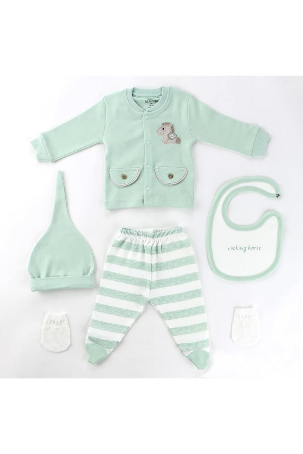 Aziz Bebe 5Li Set 005313 Yeşil