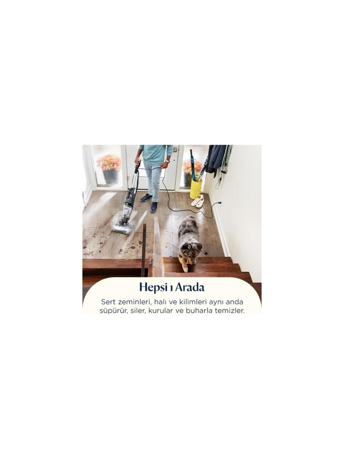 Bissell Crosswave Hydrosteam Petselect 3527N Buharlı Temizleme