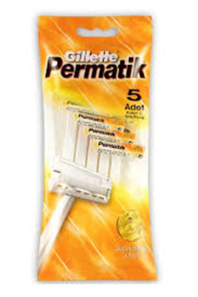 Gillette Traş Bıçağı Permatik 5Li Poşet (Dy)