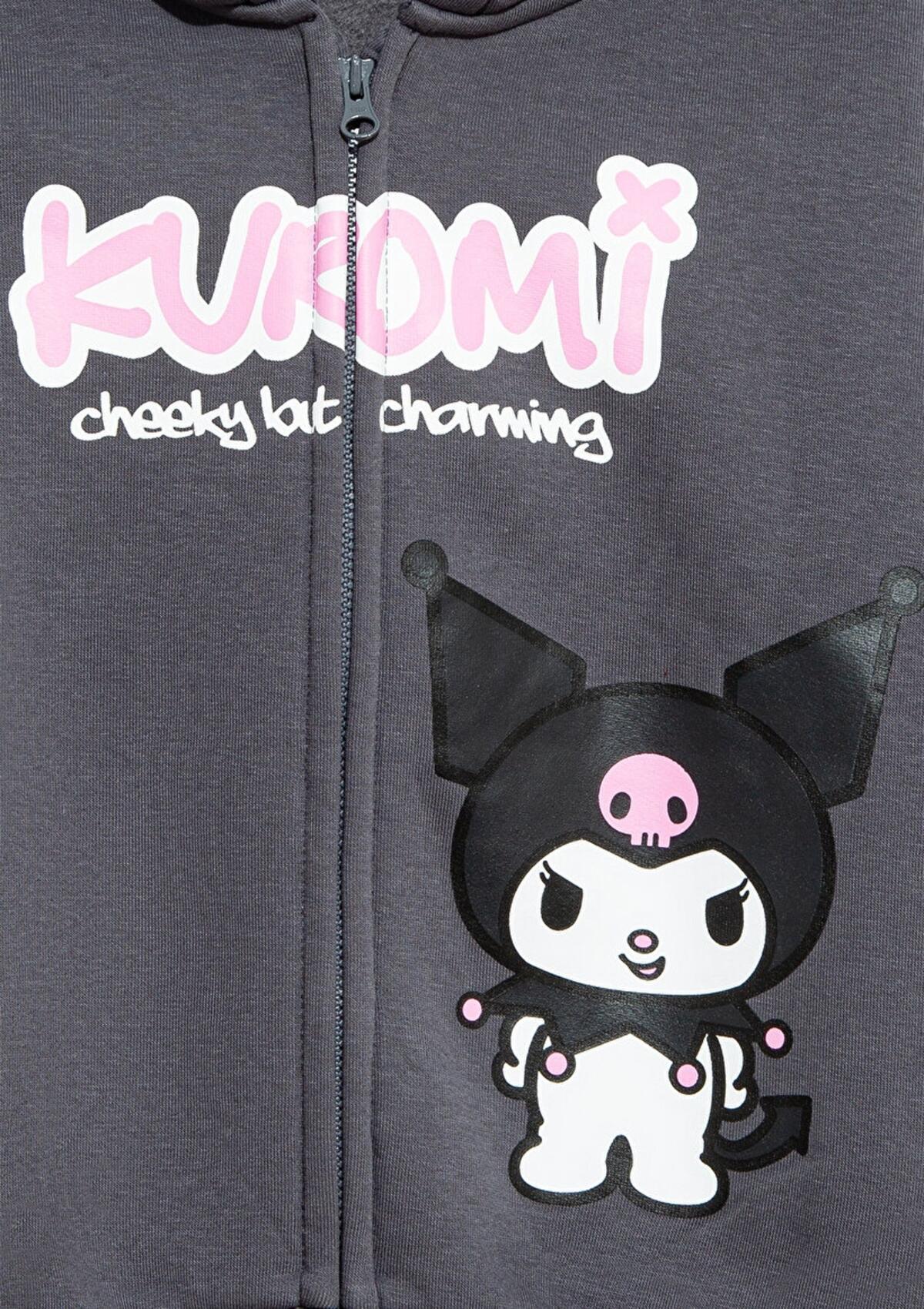 Mavi Sweatshirt Kız Çocuk M7S10167-85309 Gri