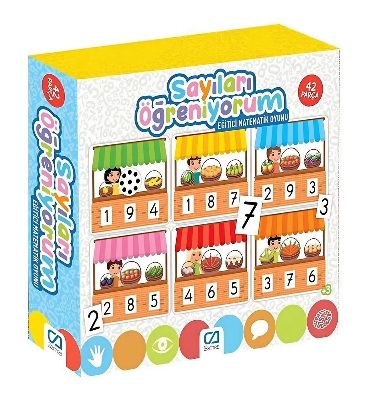 Ca Games Eğitici Puzzle Sayıları Öğreniyorum CA-5147