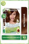 Garnier Saç Boyası Nutrisse Ultra Creme No:4.3 Altın Kahve