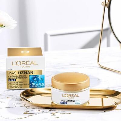 Loreal Paris Gece Kremi Yaşlılık Karşıtı 35+ 50Ml