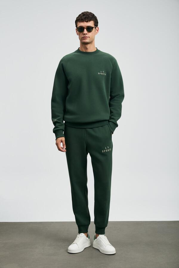 Lufıan Erkek Sweatshirt Sıgma 112030186 Çimen Yeşili