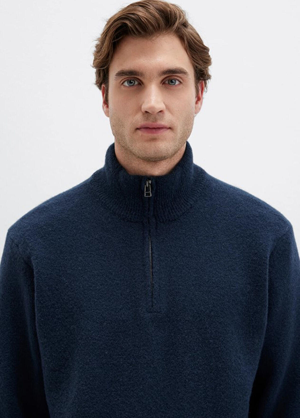 Mavi Erkek Kazak M0710380-70490 Lacivert