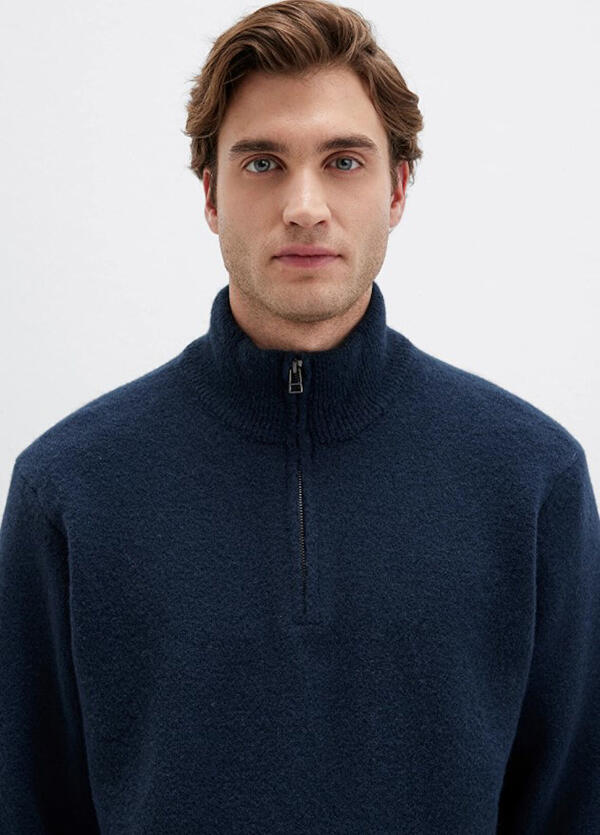 Mavi Erkek Kazak M0710380-70490 Lacivert