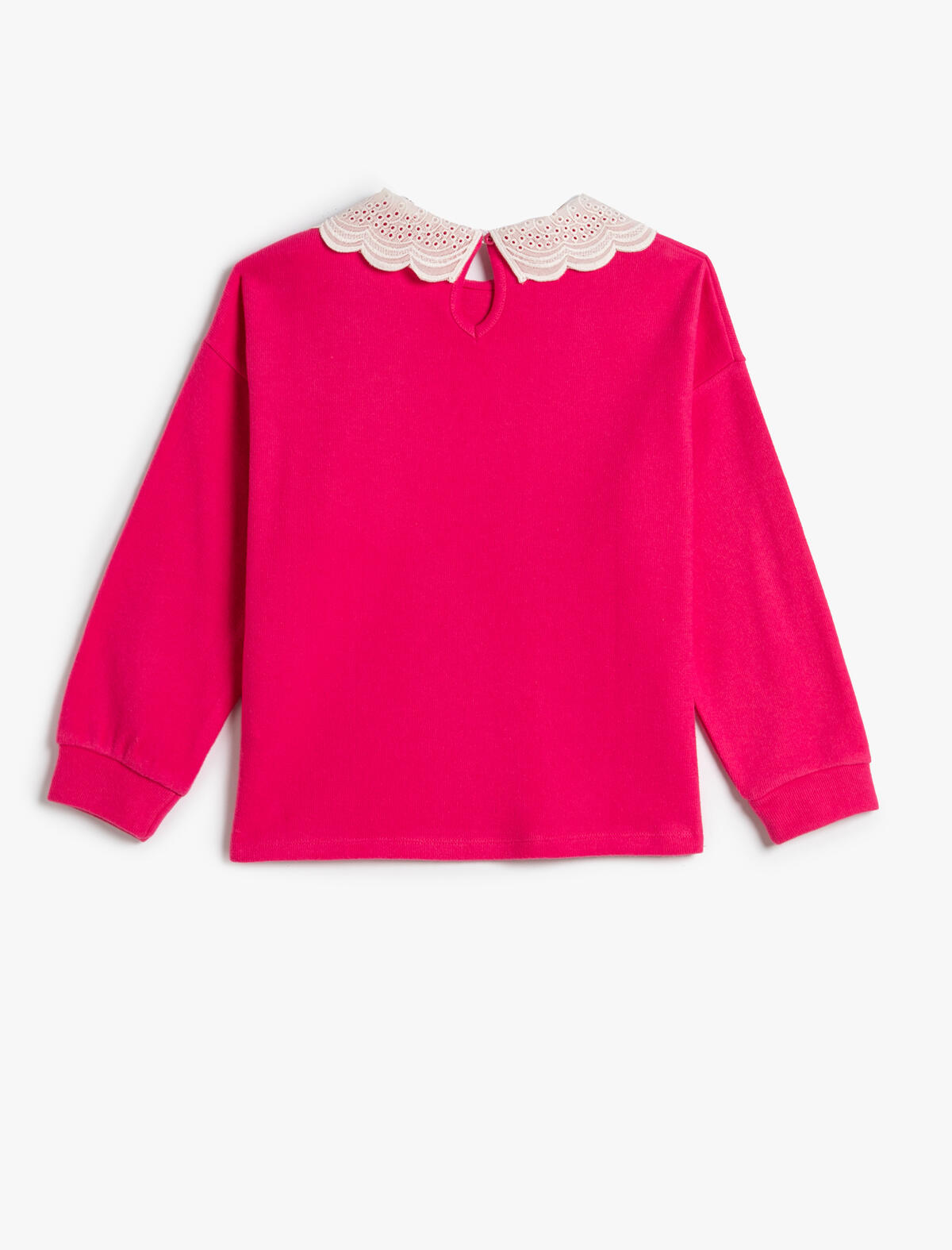 Koton Sweatshirt Kız Çocuk 4WKG10037AK Pembe 13-14