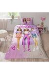 Taç Nevresim Takımı Tek Kişilik Disney Barbie Shıne