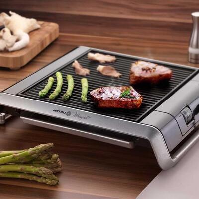 Korkmaz Izgara Mangalet Bbq Granit A333-02 Siyah
