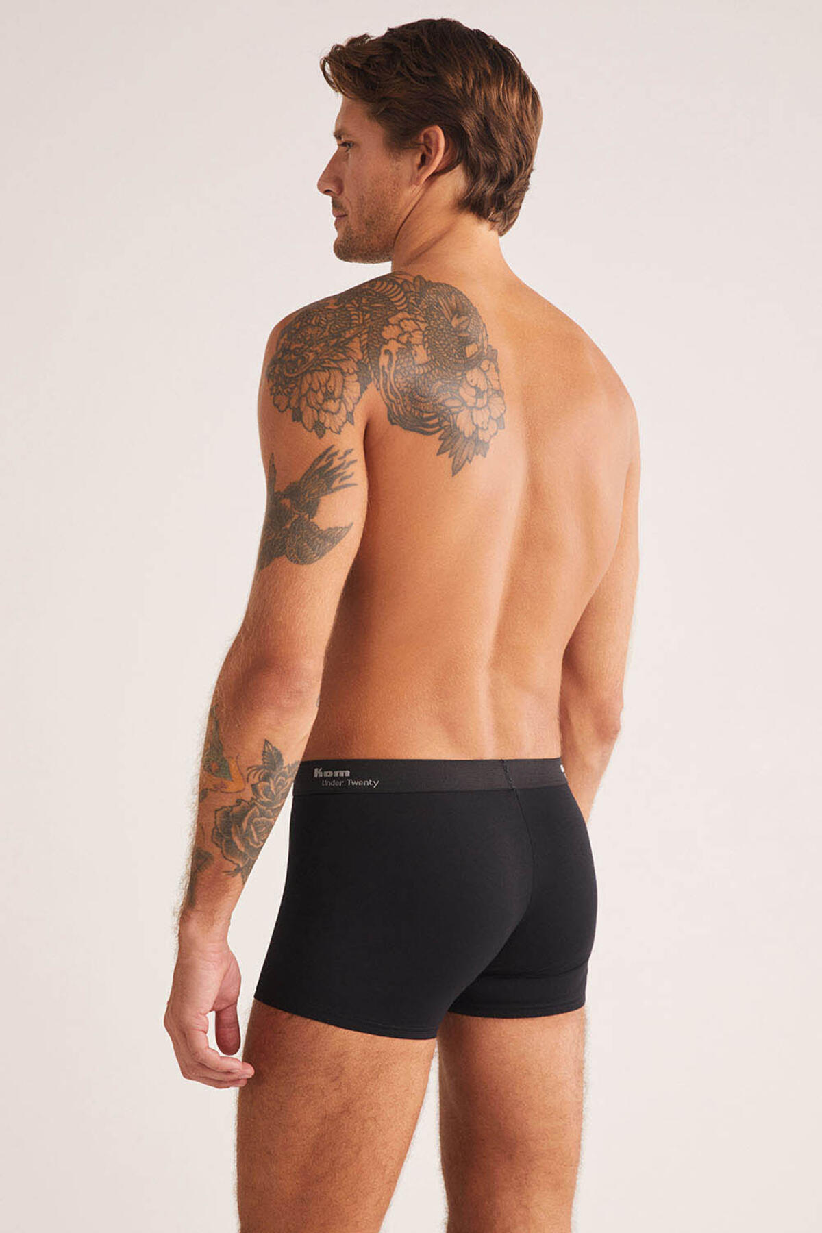 Kom Boxer Tight 2Li 1C11CBXK111.011 Siyah