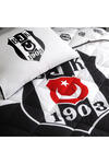 Taç Yorgan Seti Lisanlı Beşiktaş Logo(Dy)
