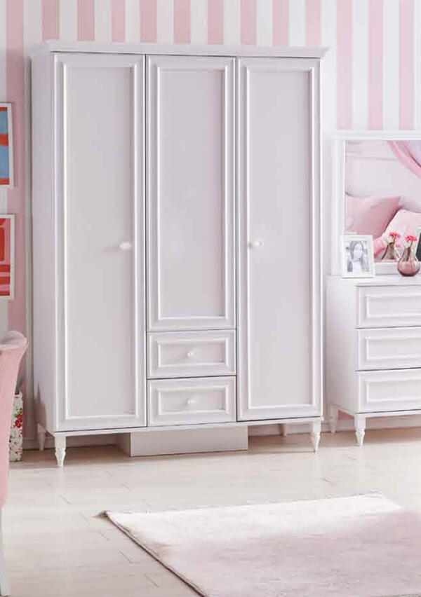 Polo Kids 3 Kapılı Dolap Diana