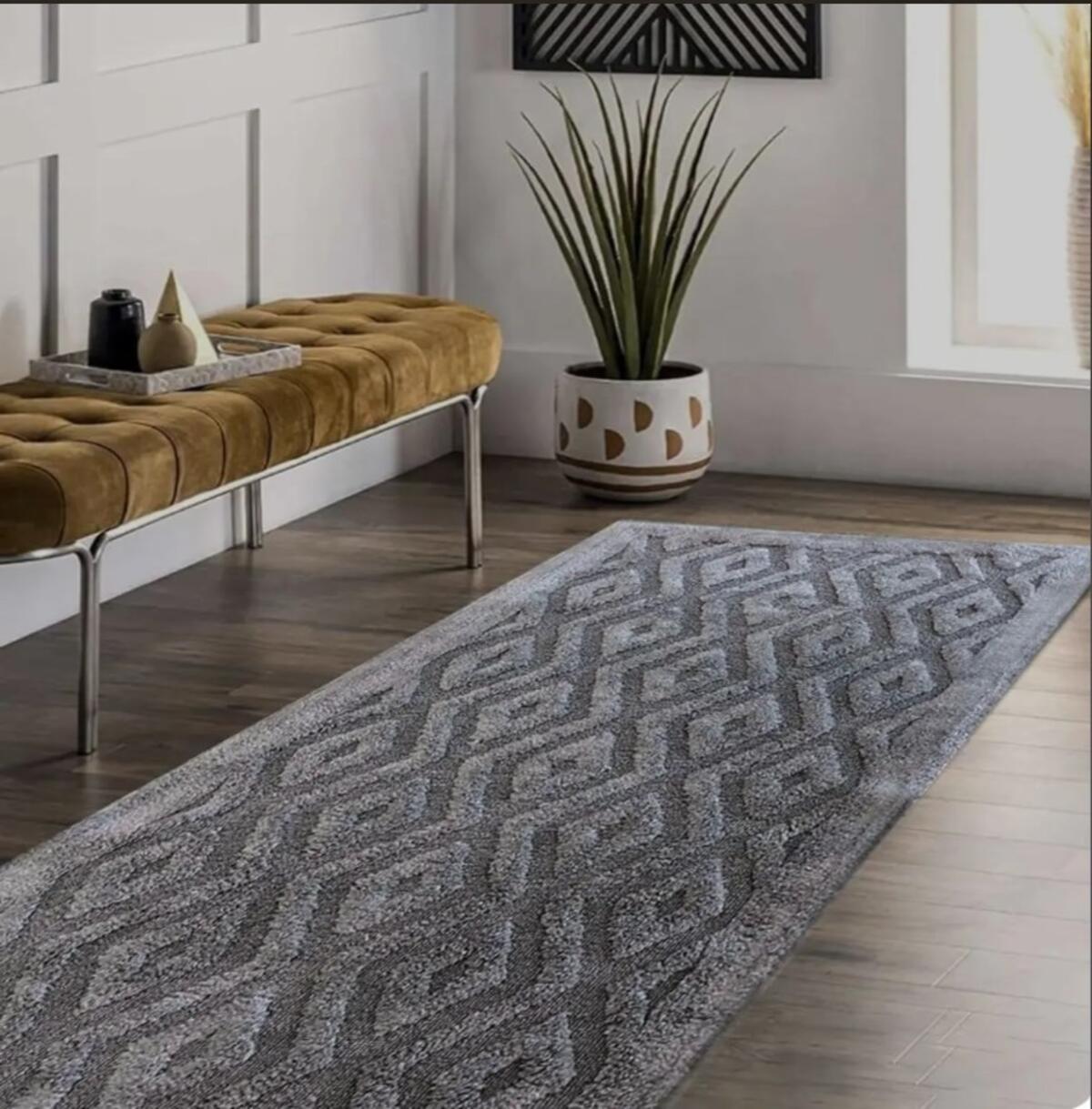 Livdora Halı 80*150 Ayvalık Antrasit(Dy)
