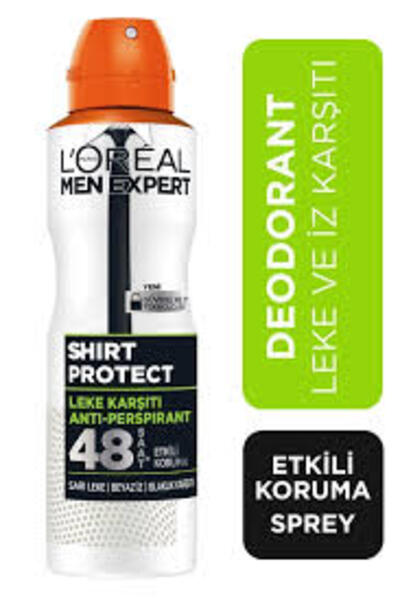 Loreal Men Expert Deodorant Shirt Protect Leke Karşıtı 150Ml (Dy)