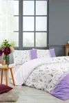 Moda Letto Nevresim Takımı Tek Kişilik Ranforce Vision Vervaın Mor