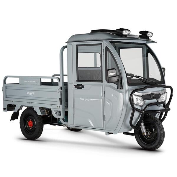 Skyjet Motosiklet Skywan Üç Tekerlekli Gri