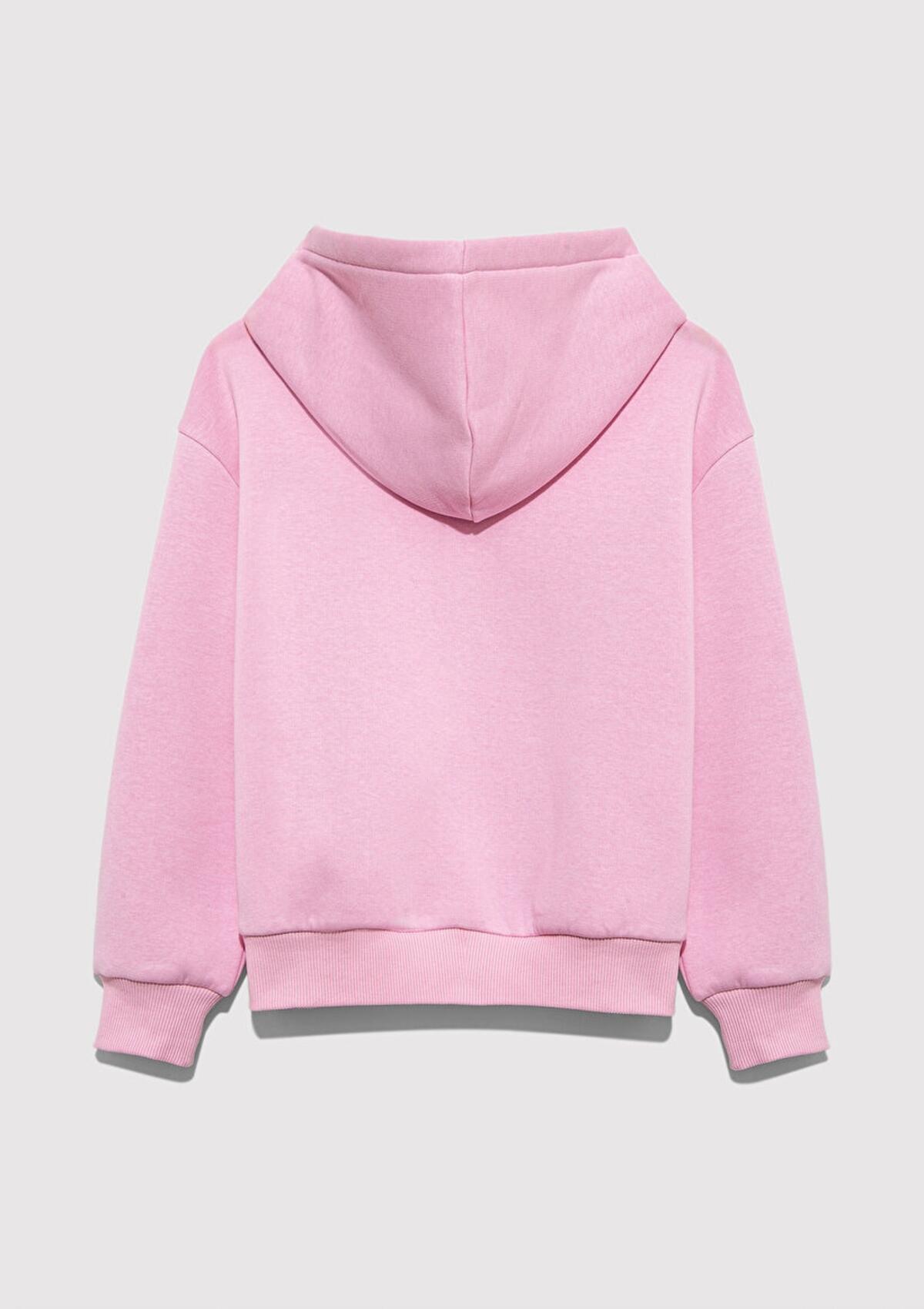 Mavi Sweatshirt Kız Çocuk M7610035-70973 Pembe