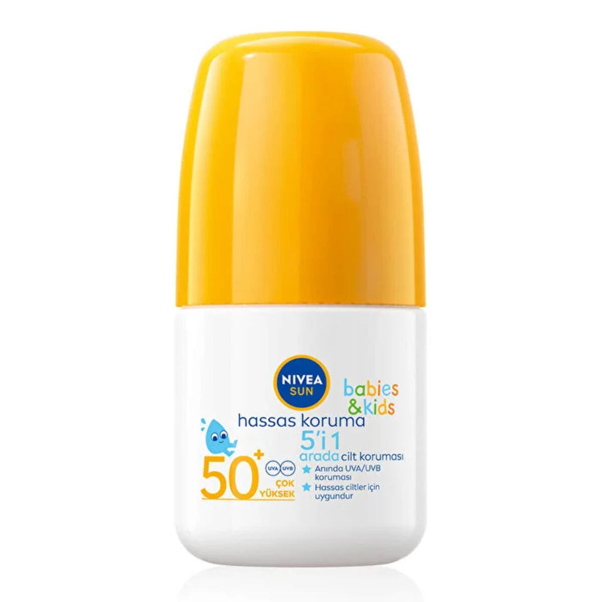 Nivea Sun Kids Roll-on Hassas Koruma Güneş Koruyucu SPF50 50Ml