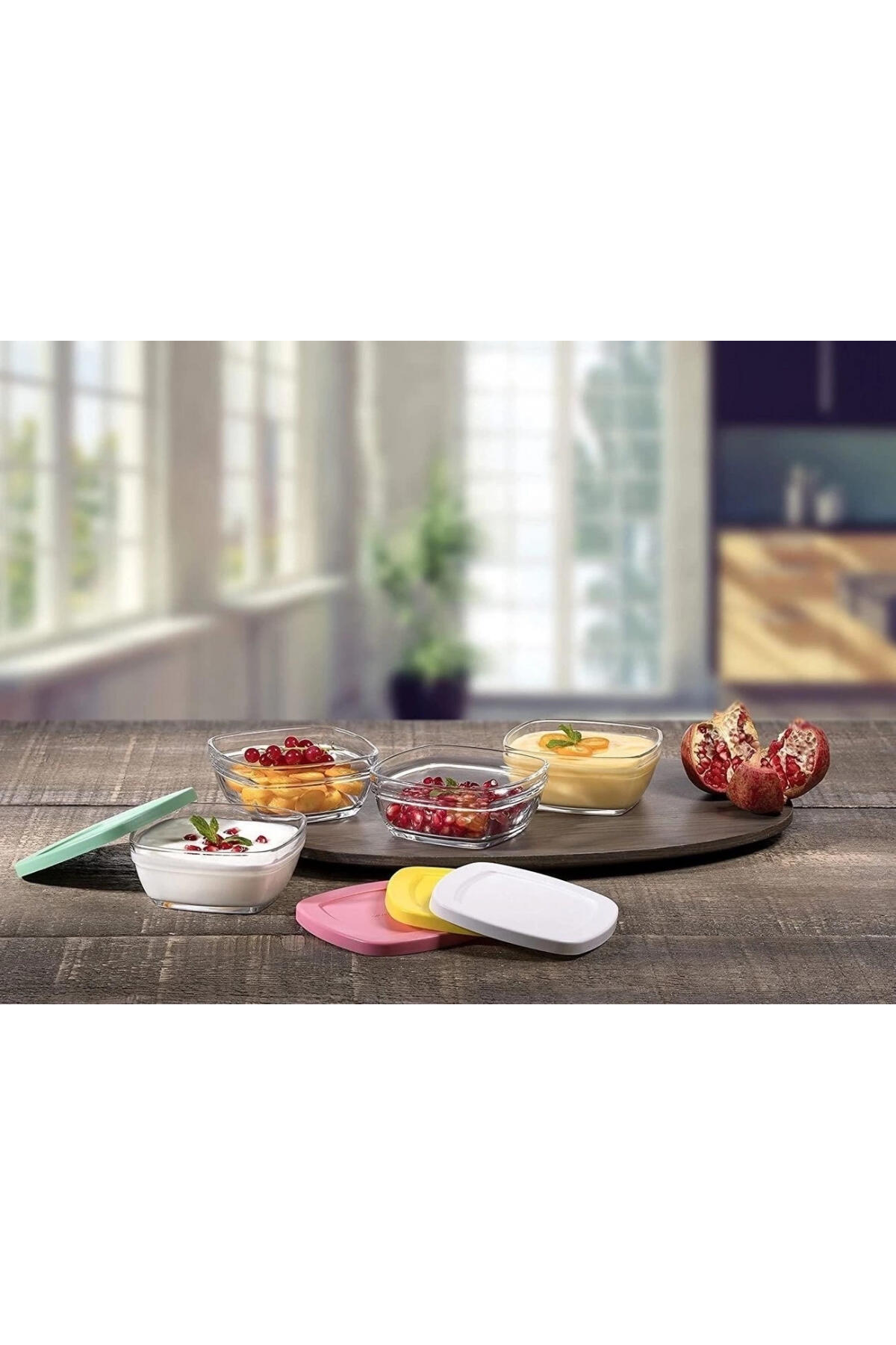 Paşabahçe Saklama Kabı 4 Lü 1111431 96840