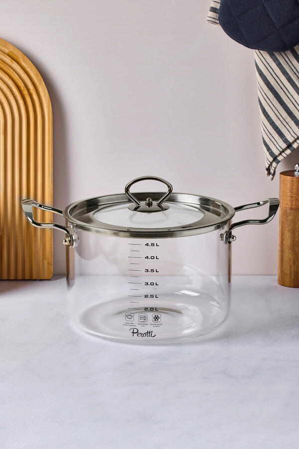 Perotti Tencere Logan Silver 4,5 Lt 20*17/4 17646